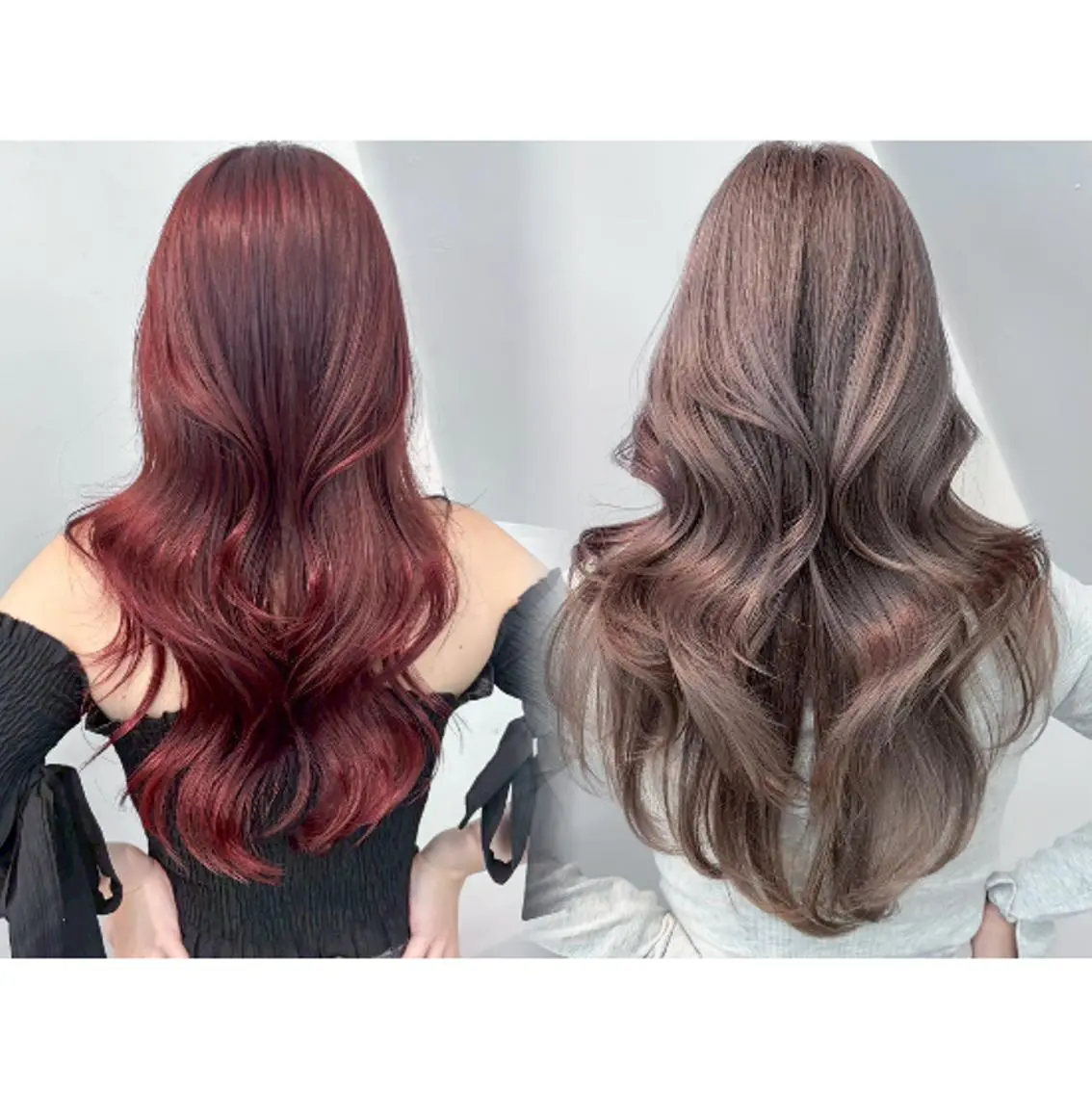 カラー セミロング ITbyALBUM 中野店のヘアスタイル