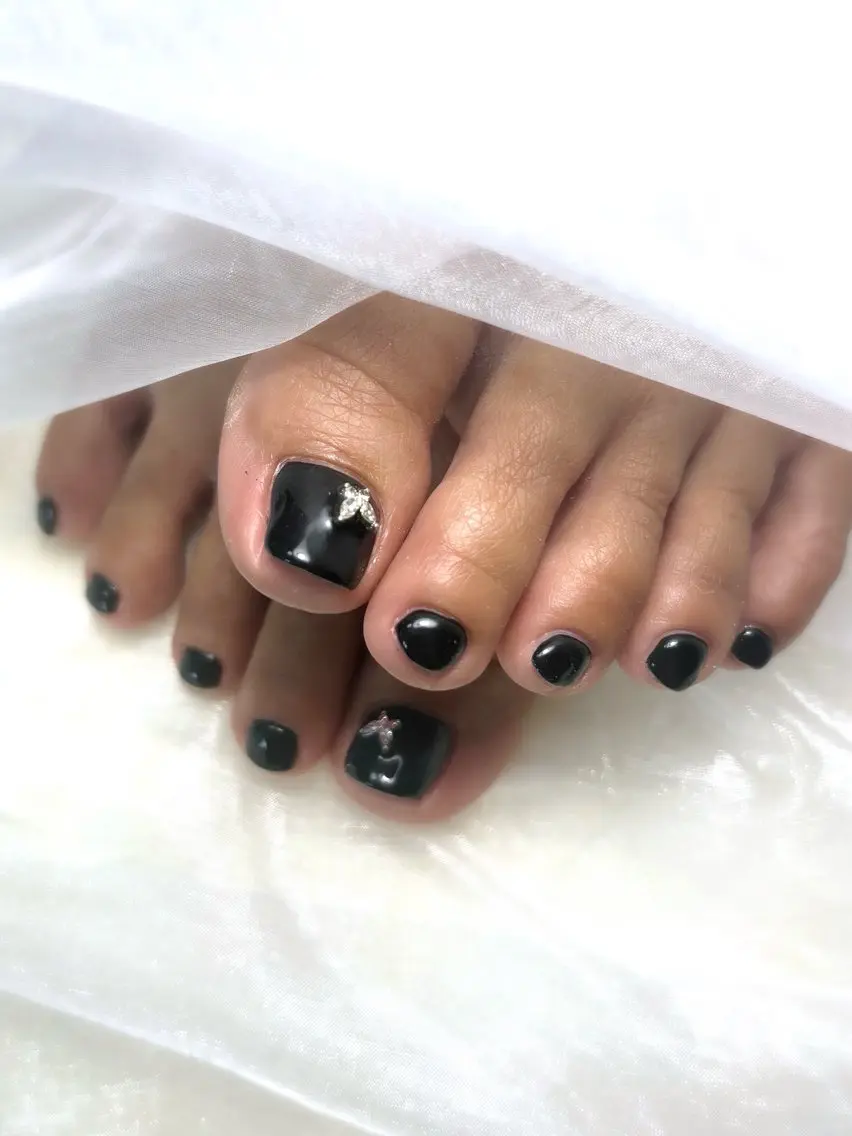ネイル フットネイル フットネイル nailsalon Ecliaのネイルデザイン