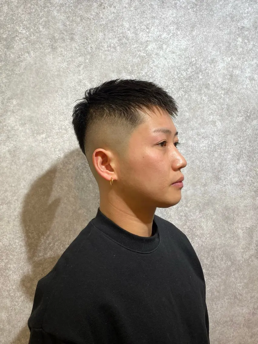 メンズ特化型サロンによるスキンフェードカット¥2750の写真