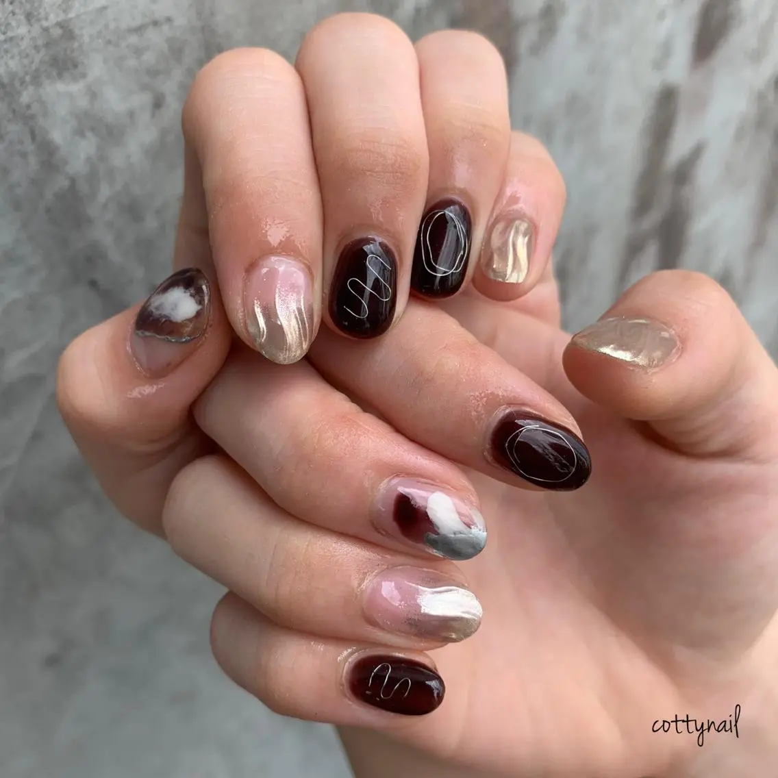 ネイル ジェルネイル ニュアンスネイル cottynail -miki-のその他イメージ