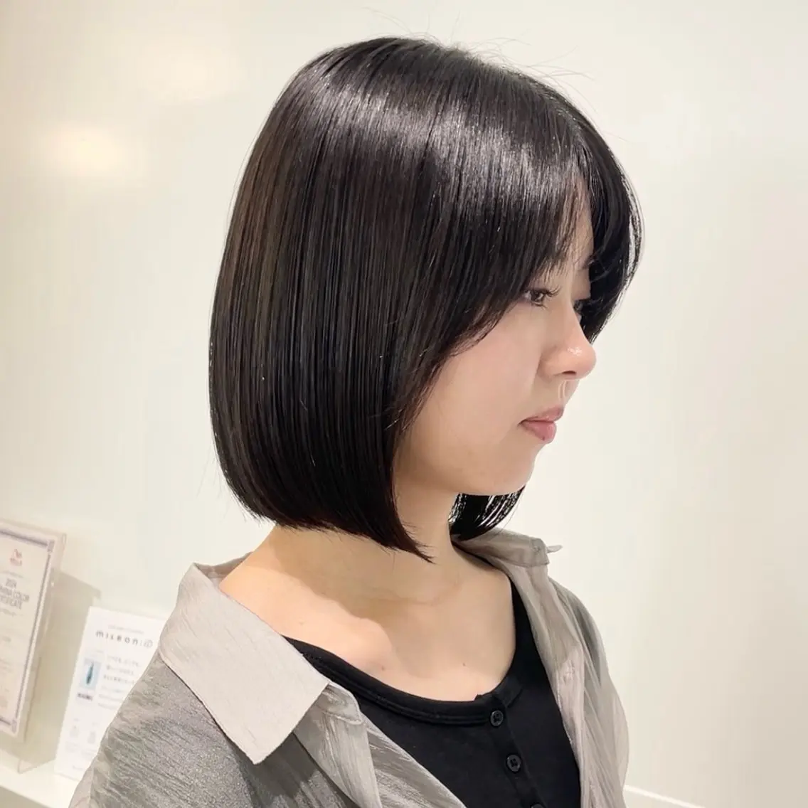 ミディアム 田中雄二 新潟駅南/BAEのヘアスタイル