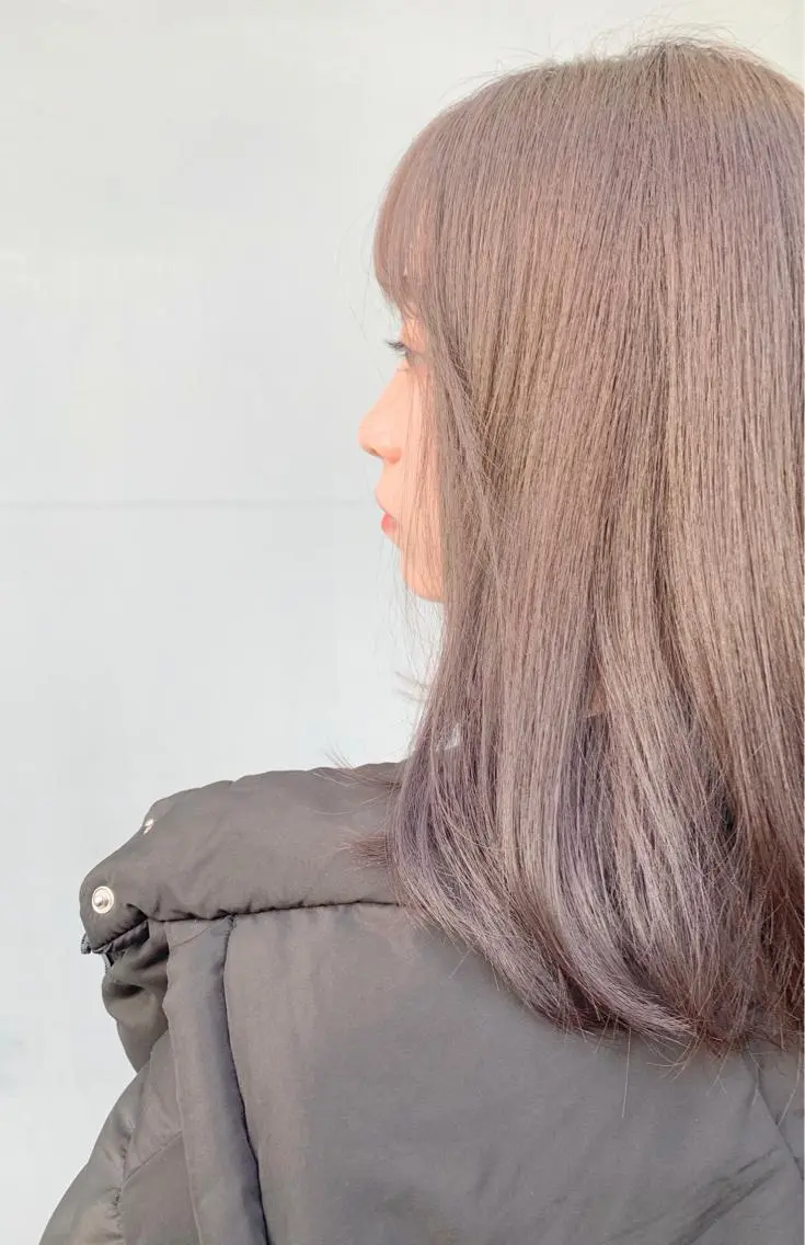 ヘアカラー+まつげパーマ👀✨の写真