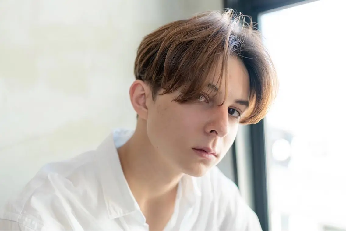 ミディアム パーマ メンズ カット パーマ 💈圧倒的メンズ特化 DAITO💈のヘアスタイル