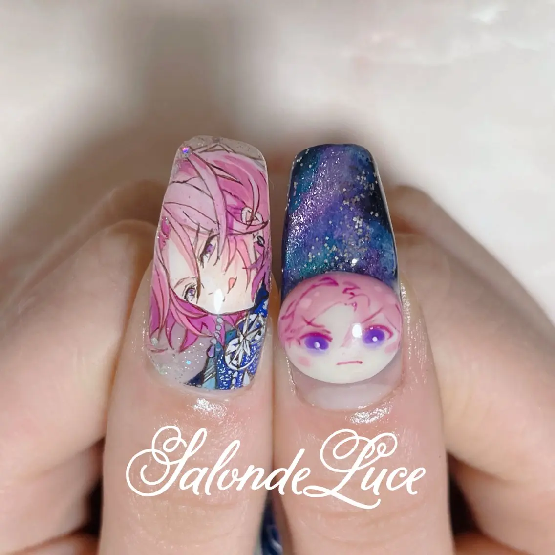 ネイル 持ち込み Salon de Luceのネイルデザイン
