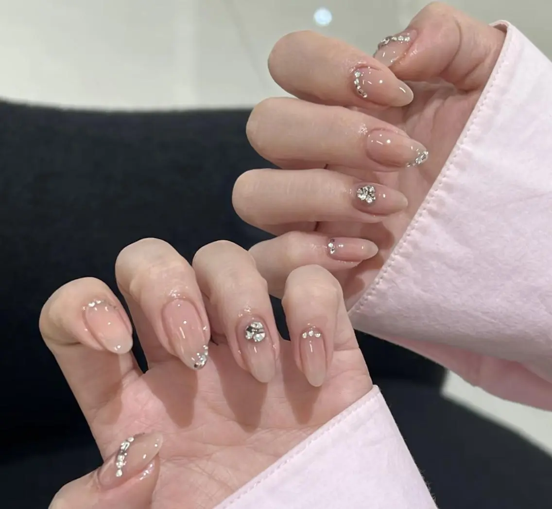 ネイル ハンドネイル By moonネイル 🌷ワンホン/韓国風のネイルデザイン