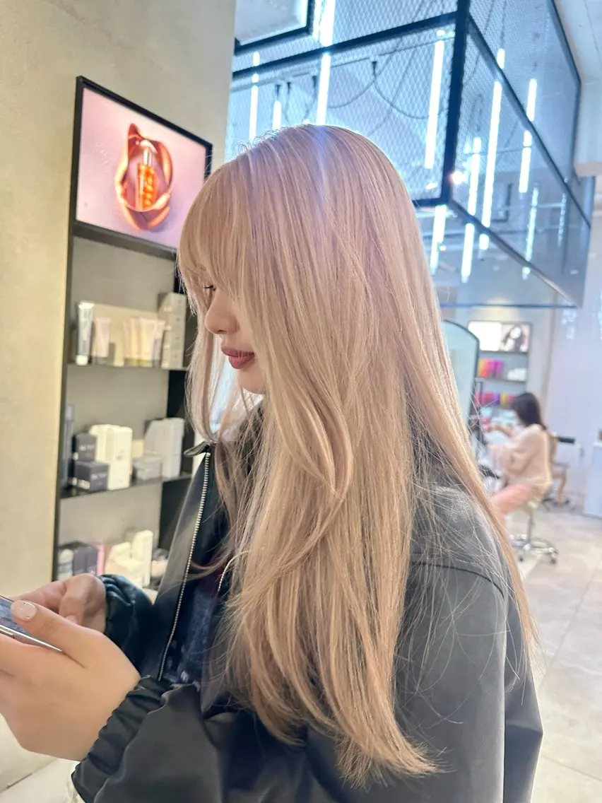 カラー ハイトーン特化 pepe🎀のヘアスタイル