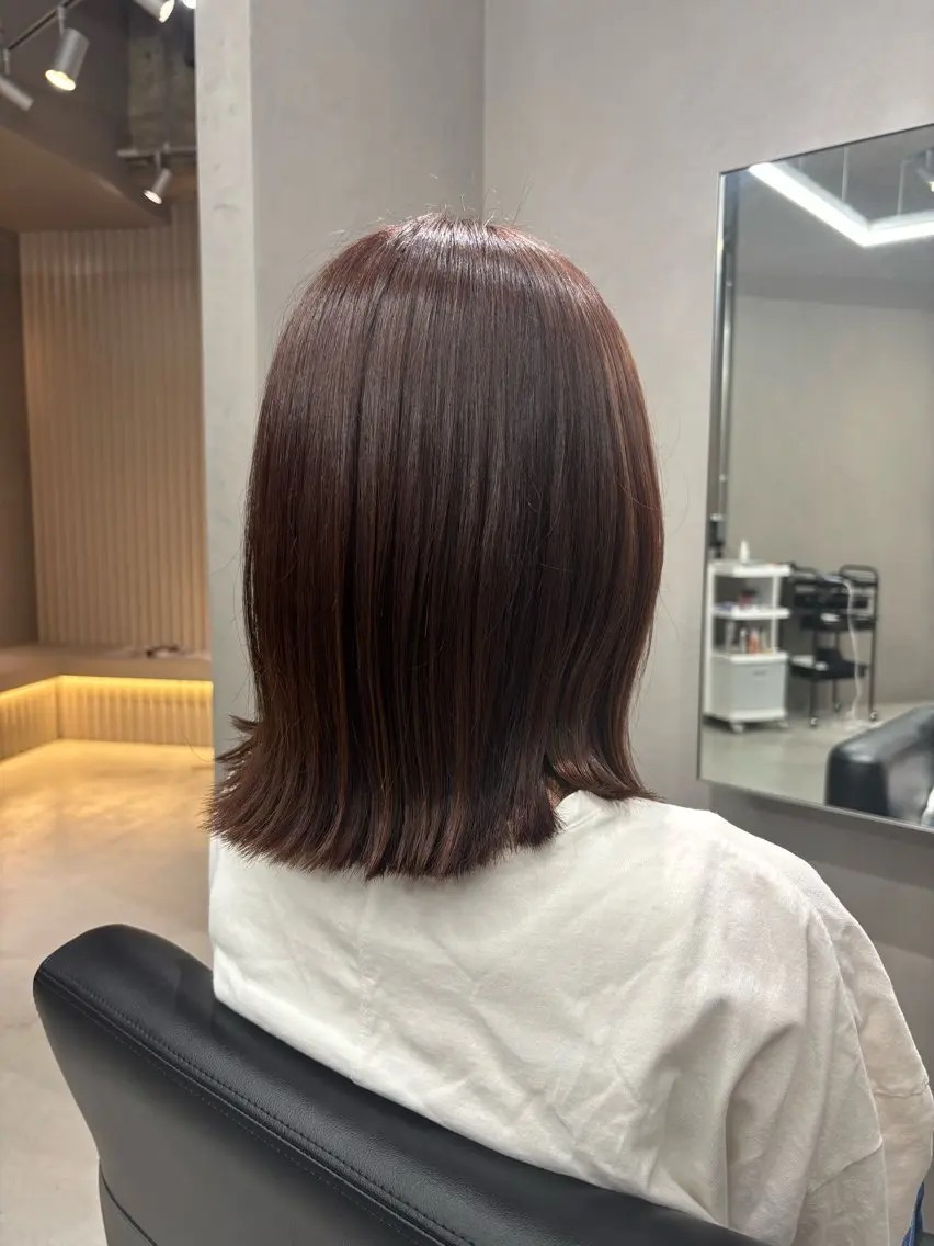 ミディアム カラー 【23°】川瀬 加奈のヘアスタイル