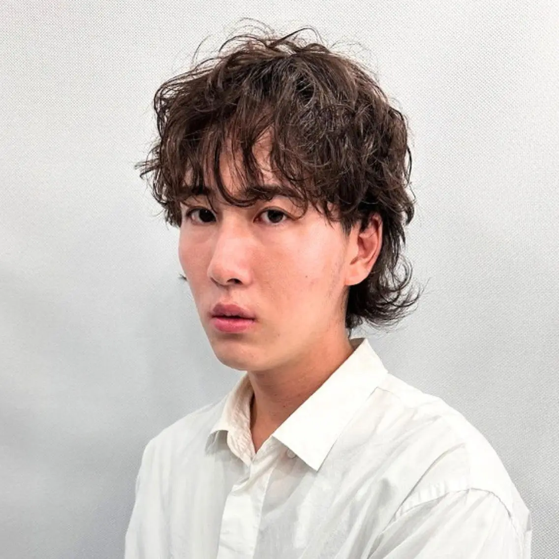 ショート パーマ メンズ マッシュウルフ マッシュ メンズパーマ メンズウルフカット くせ毛 ❇️安達 優心❇️ レイヤー/艶髪特化のヘアスタイル