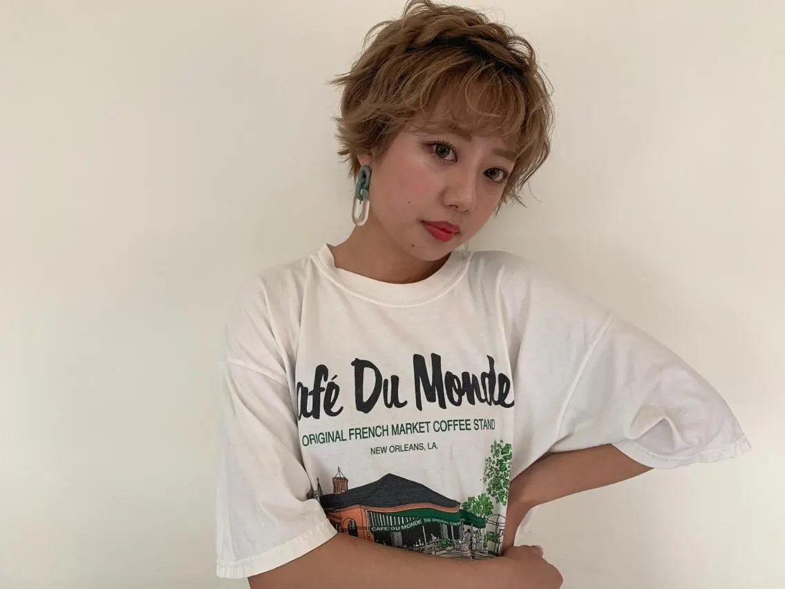 ショート ヘアアレンジ 馴染ませNo.1🧃 エクステ・アレンジのヘアスタイル