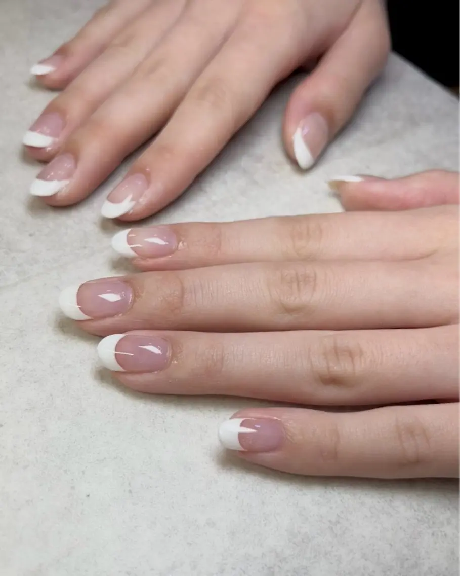 ネイル フレンチネイル 🌻Sunrich Fuka🌻のネイルデザイン