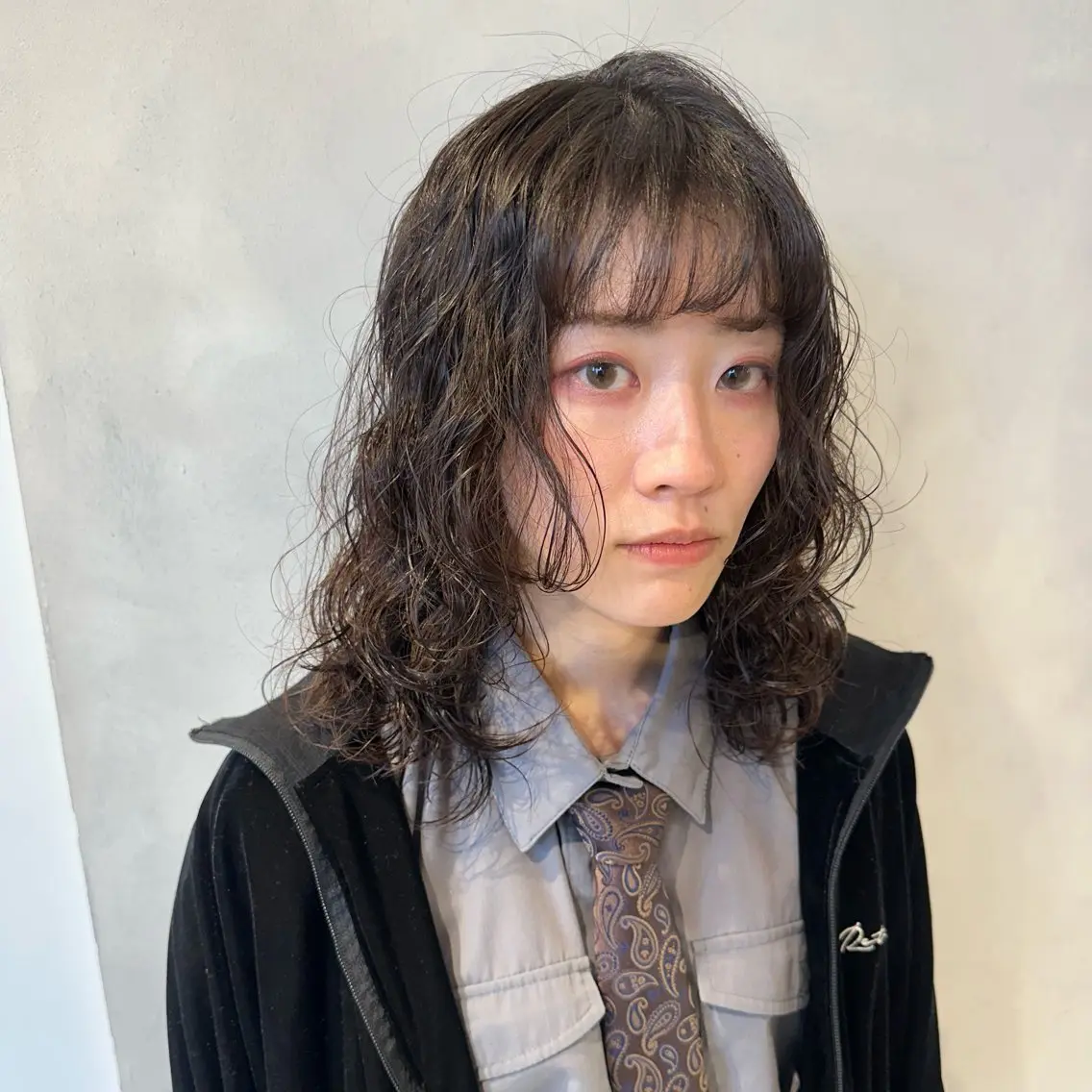 パーマ カット パーマ トリートメント デザインカラー/パー マ🦖外岡咲希🦖のヘアスタイル