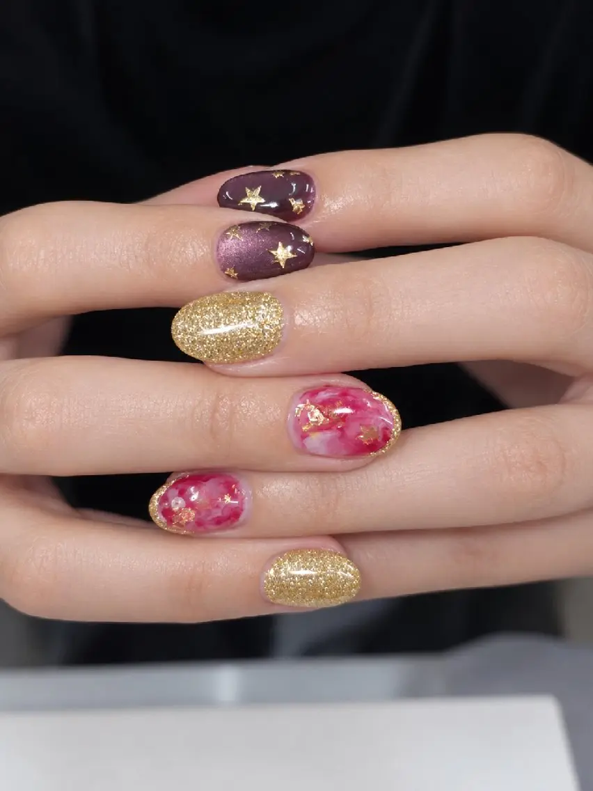 ネイル ハンドネイル アンクル高円寺💅 鈴木のネイルデザイン