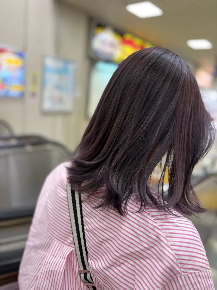 カラー liage ܀ꕤ୭* ちばかつら𖦞のヘアスタイル