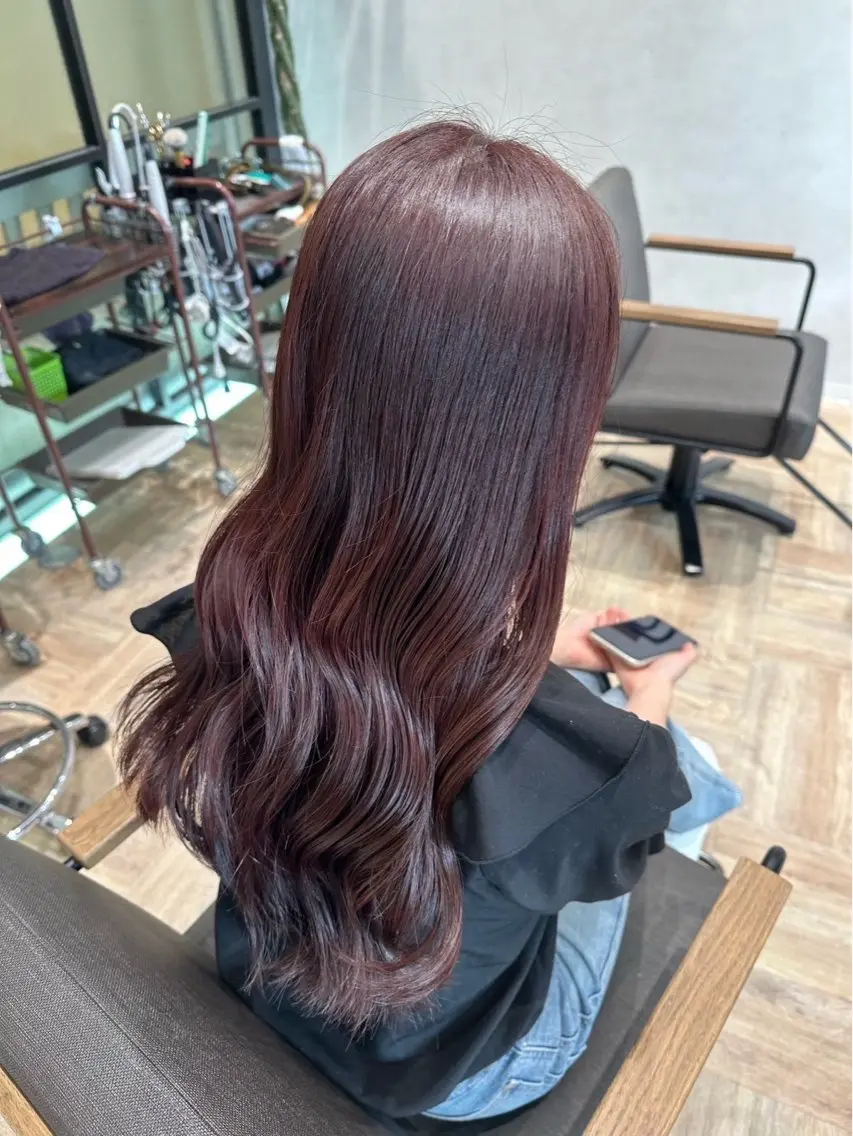 ロング 池崎 歩倖のヘアスタイル
