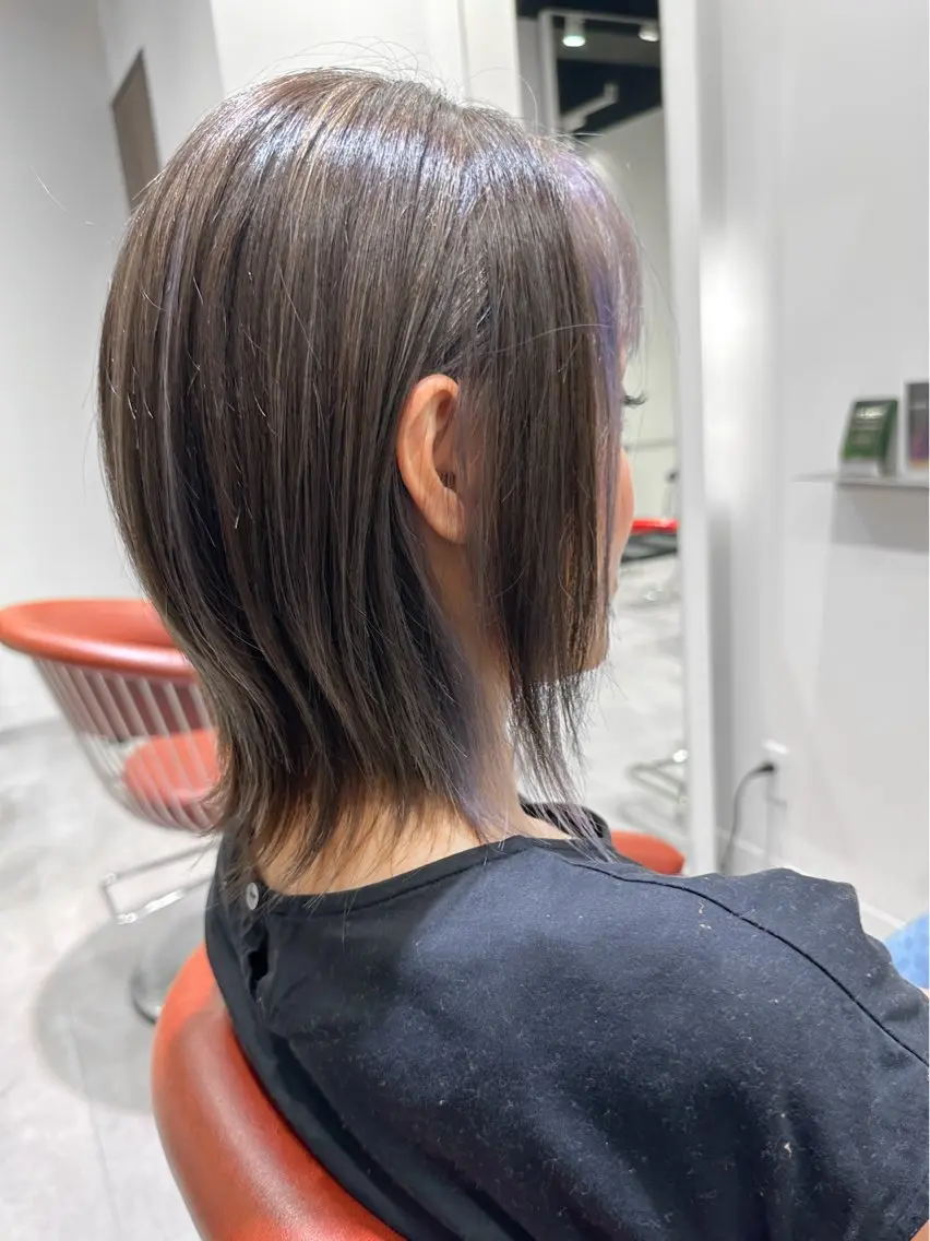 ミディアム 永野 良一のヘアスタイル