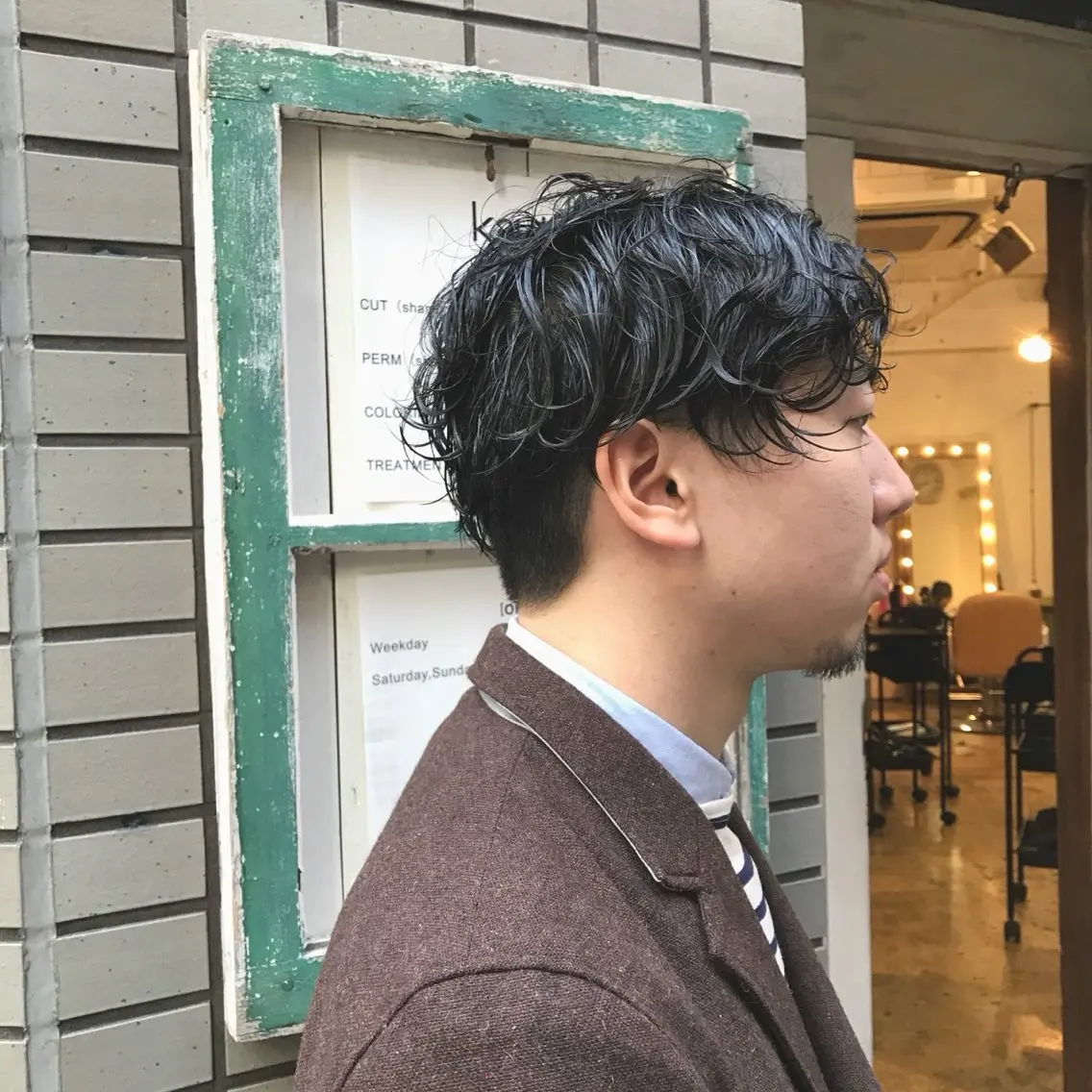 メンズ 本間 かえでのヘアスタイル