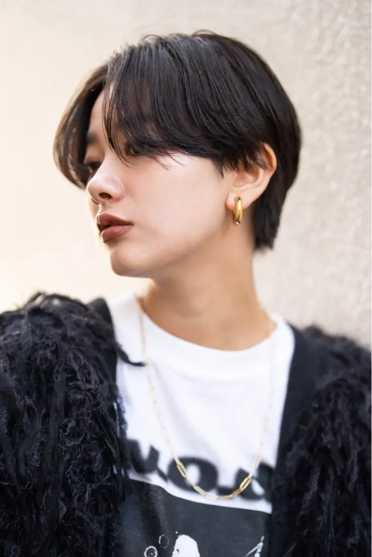 ショート レイヤー/ボブパーマ ⭐️NAOKIのヘアスタイル