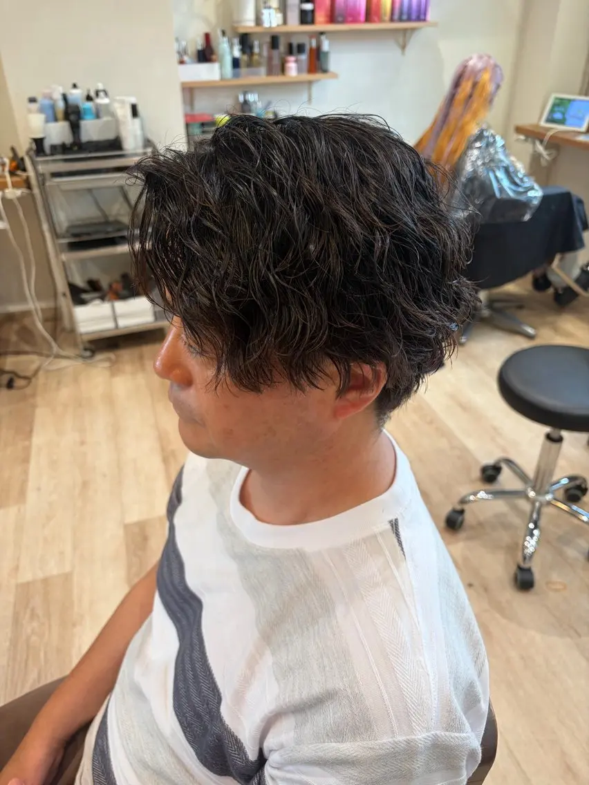 パーマ パーマ カットパーマ/ メンズ/ココミ🧚のヘアスタイル