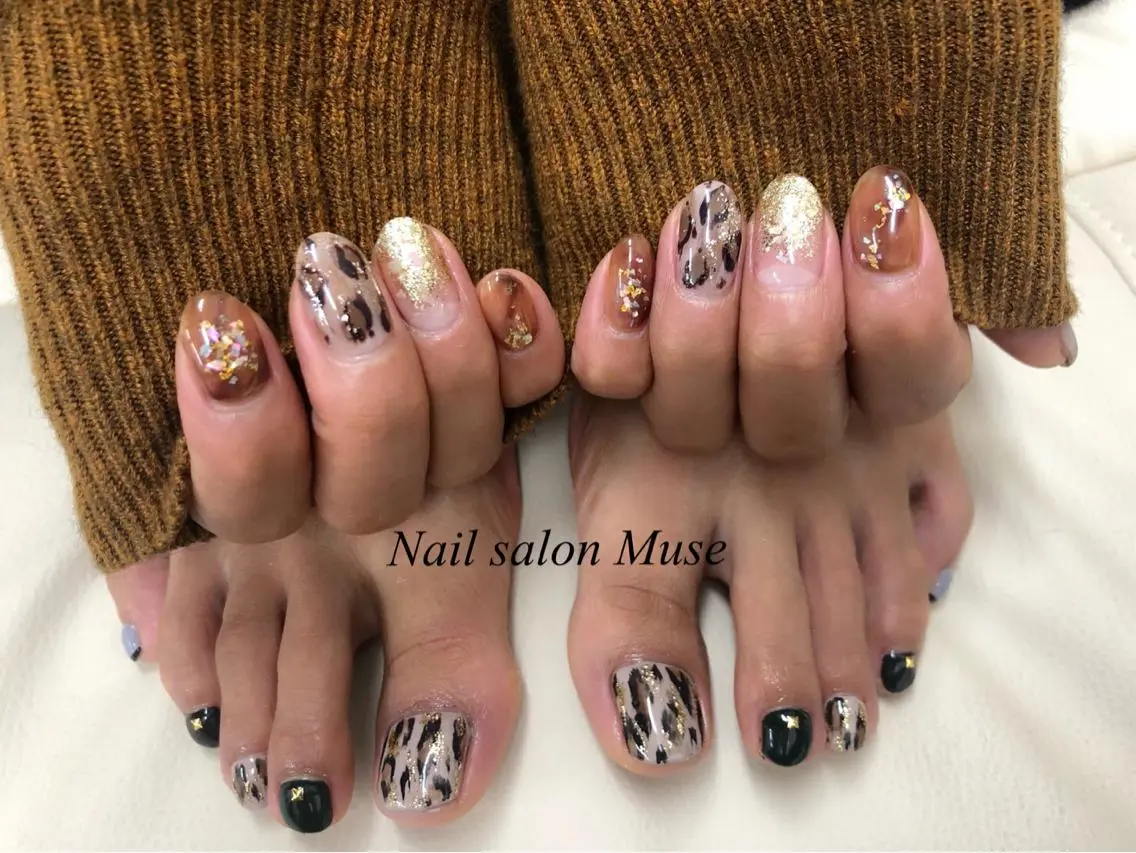 ネイル フットネイル ハンドネイル Nail salon Museのネイルデザイン