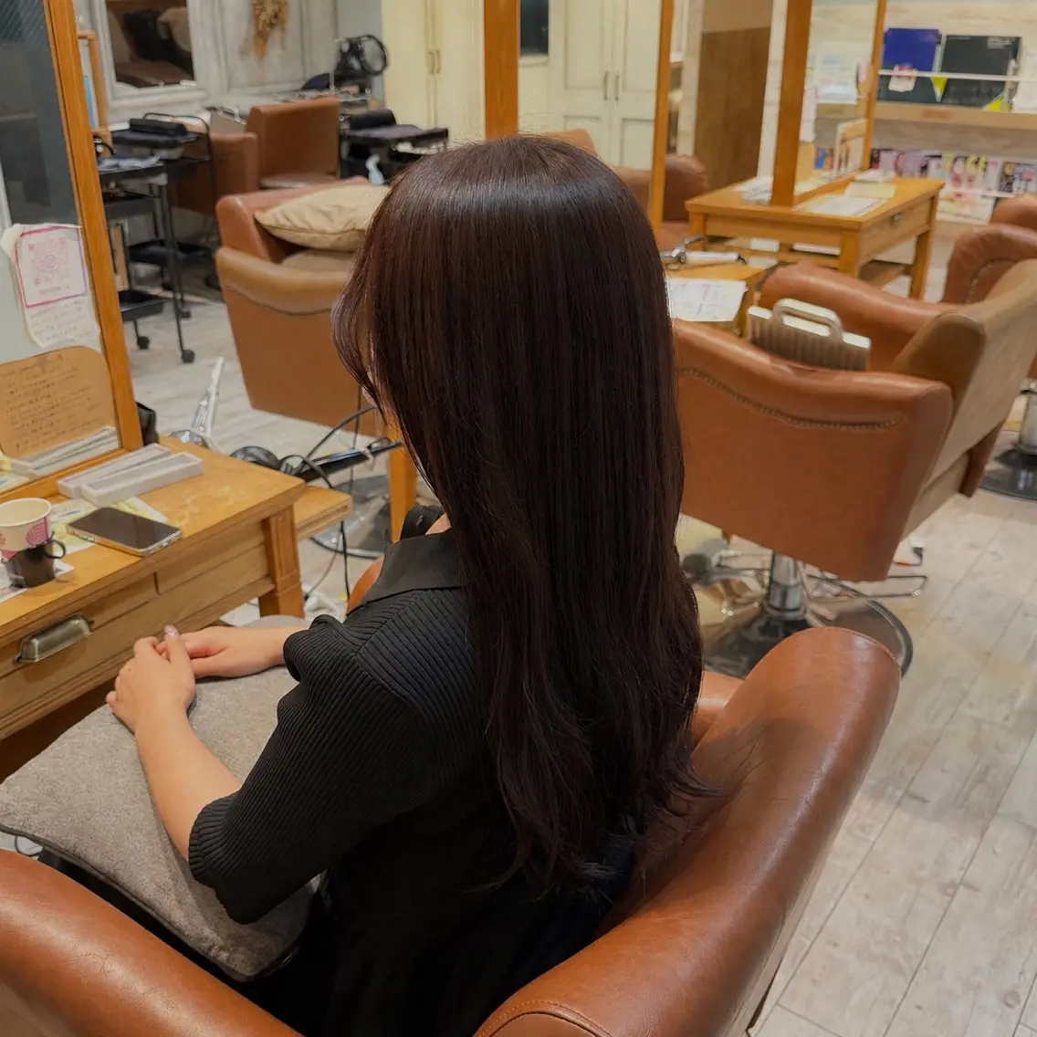 ロング カラー ヘアカラー 加藤 美佳のヘアスタイル