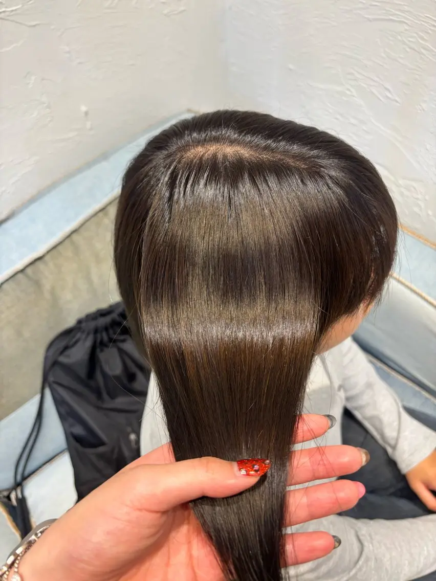 ミディアム カラー ヘアカラー Agu.hair_ ミナミのヘアスタイル
