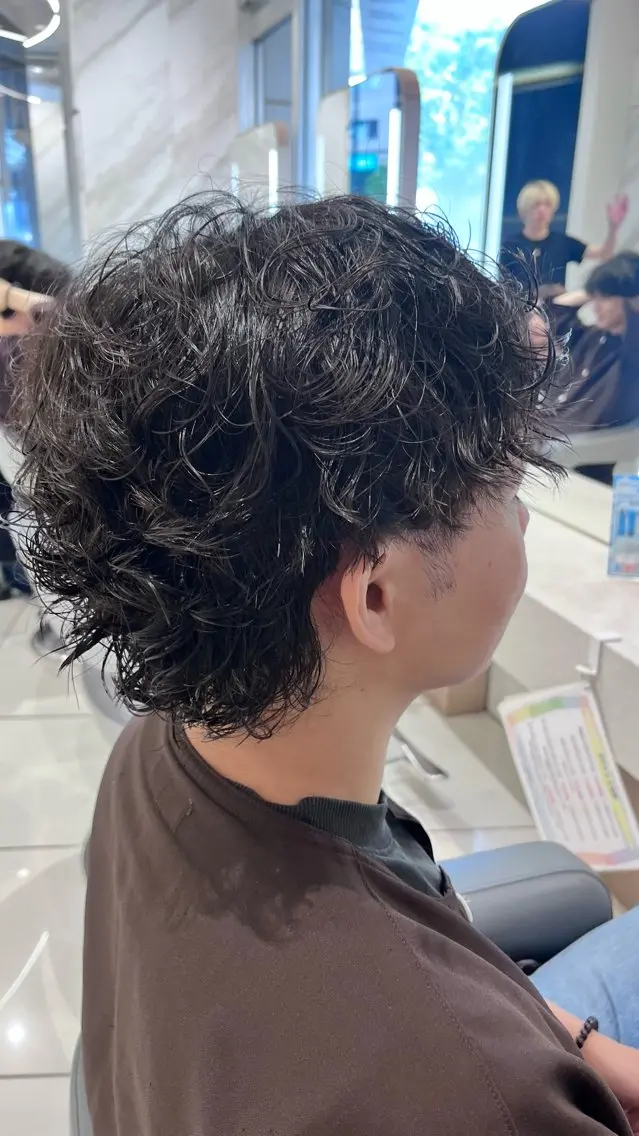 【メンズパーマモデル募集中】メンズカット+パーマの写真