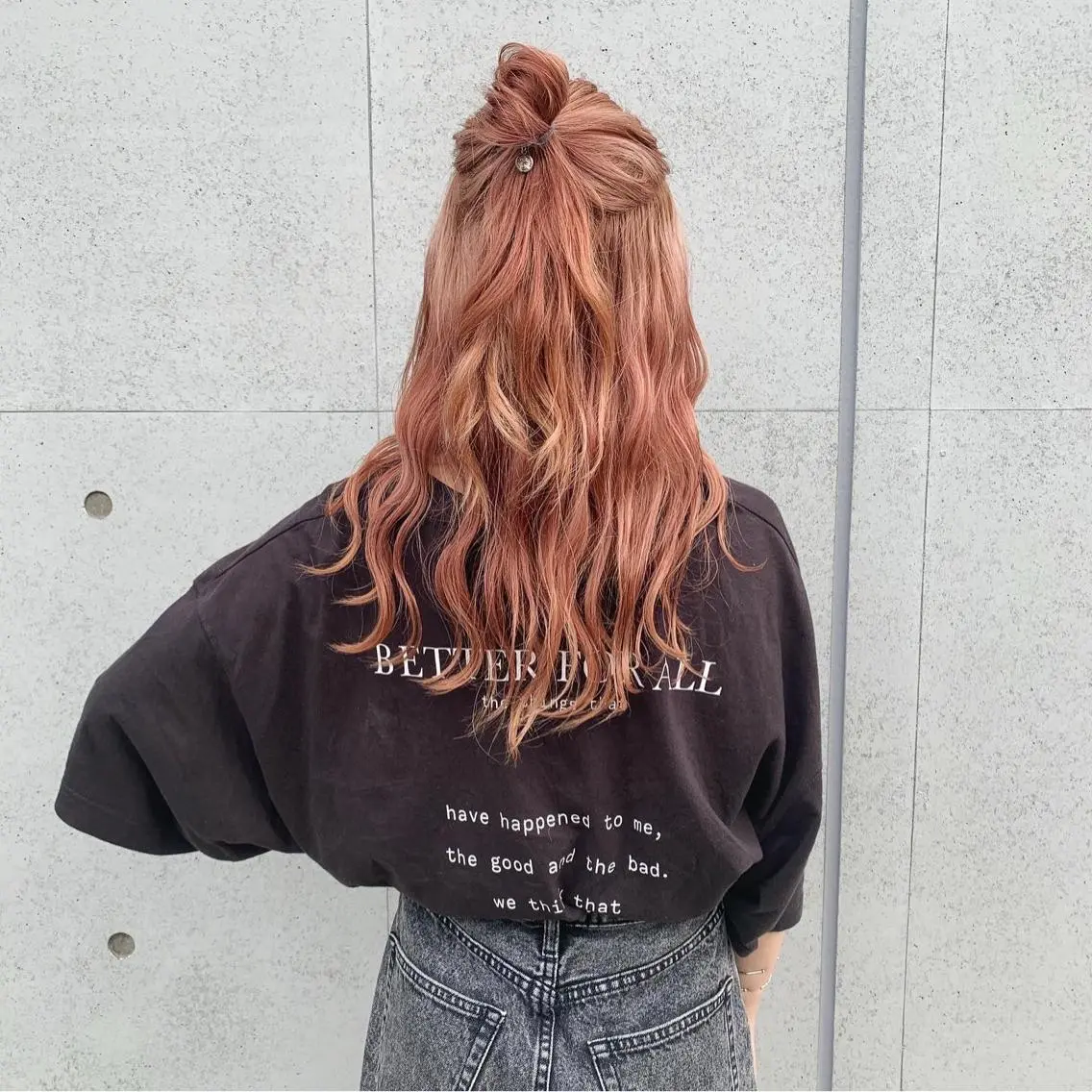 ロング EIGHT 中川原 菜々子のヘアスタイル