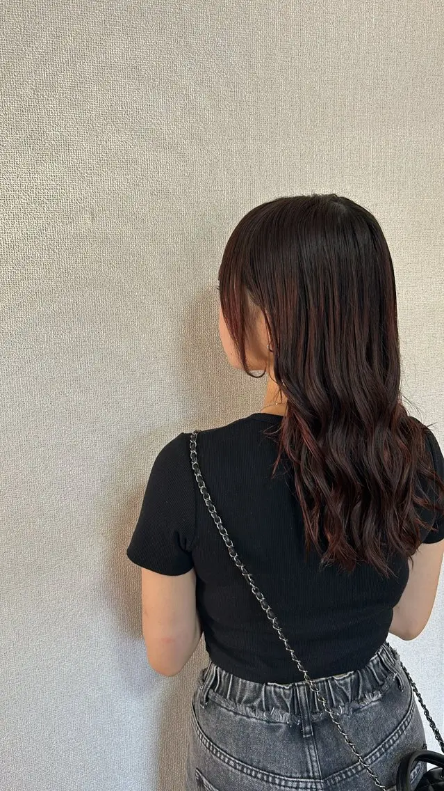 【ダメージレスカラー＋トリートメント】※ワンカラーの写真