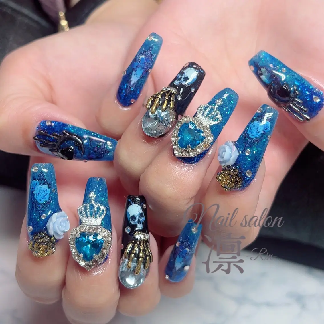 ネイル 持ち込み private salon凛のネイルデザイン
