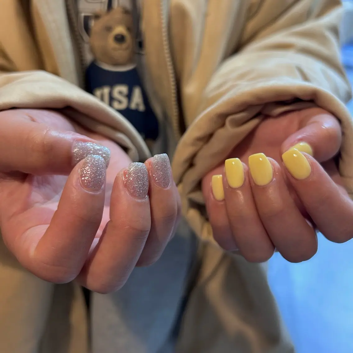ネイル グラデーション ラメ(グリッター) マグネットネイル ミラーネイル ニュアンスネイル ハンドネイル Lumi de nailsのネイルデザイン