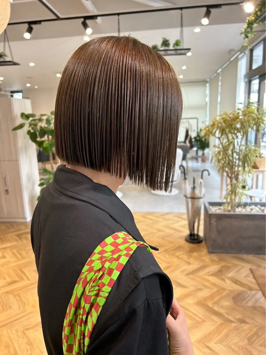 🩰カット＋カラー＋髪質改善トリートメント【40%off】の写真