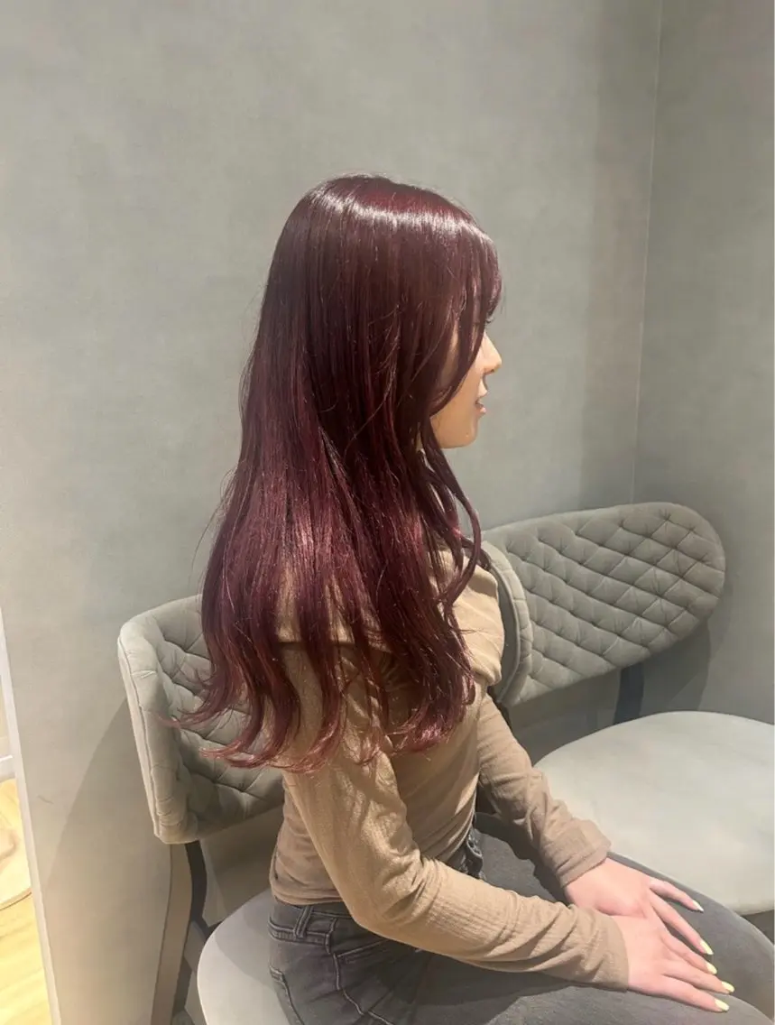 カラー 楠 彩乃のヘアスタイル