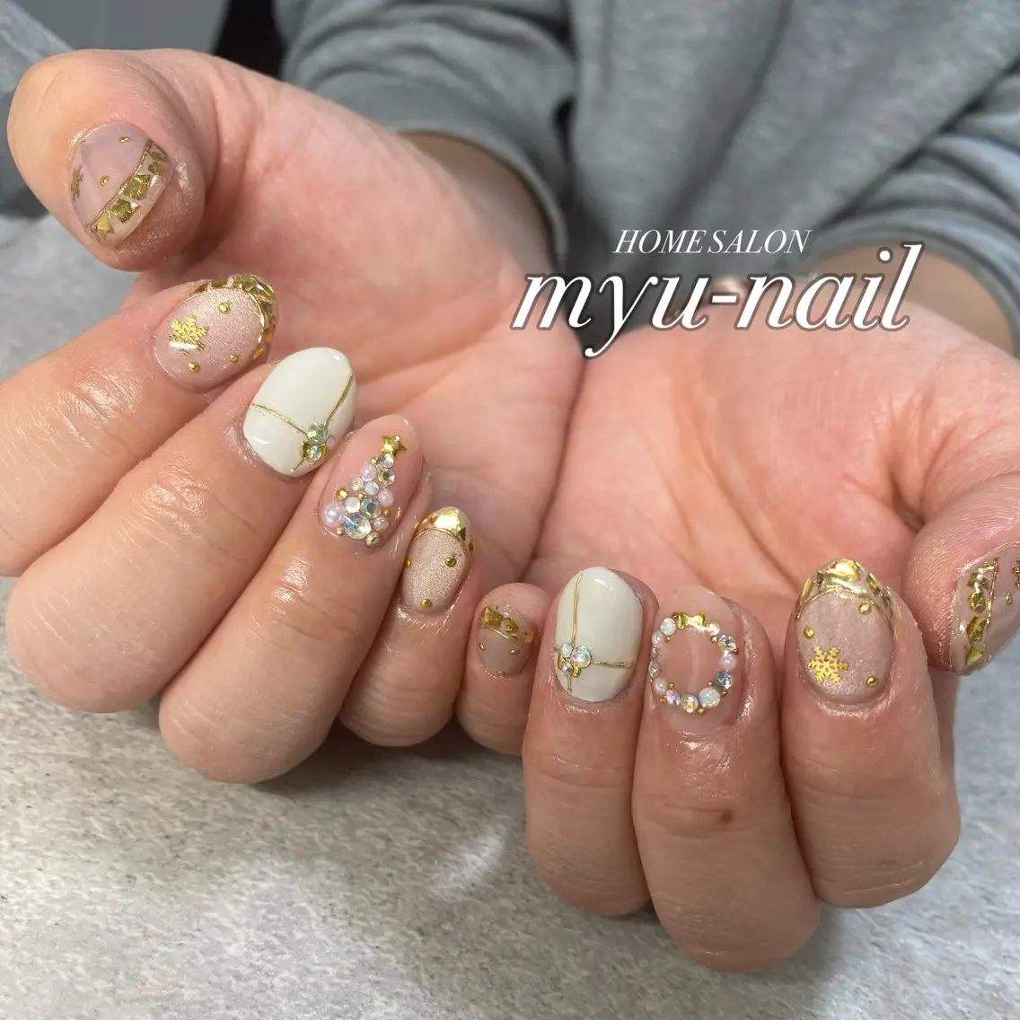 ネイル ホームサロン myu-nailのネイルデザイン