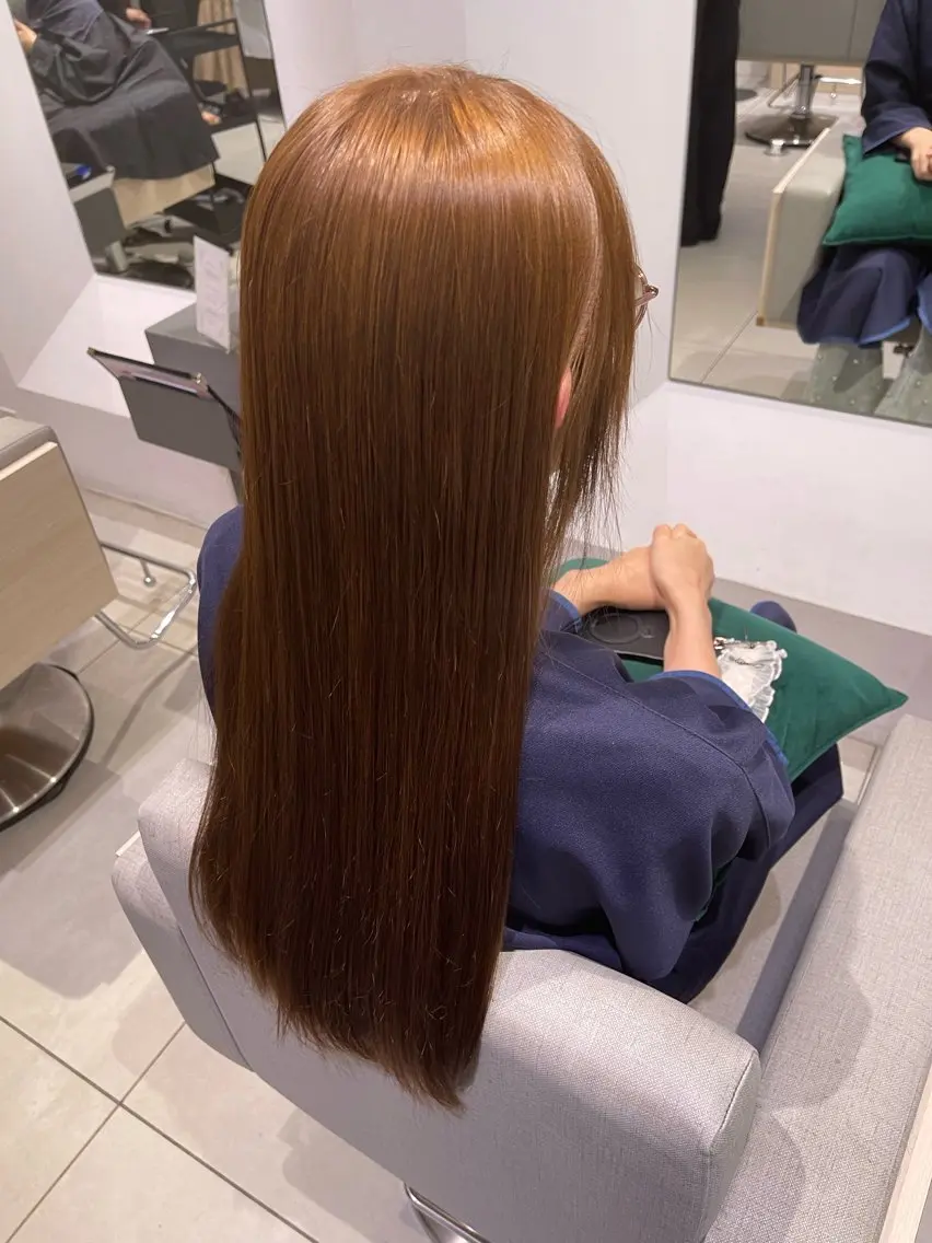 ロング ヘアカラー stair:case 細淵舞子のヘアスタイル