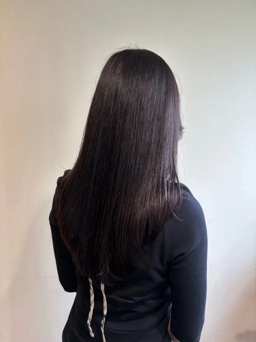 カラー ブリーチ 透明感カラー ヘアカラー TOZONE Kanaeのヘアスタイル