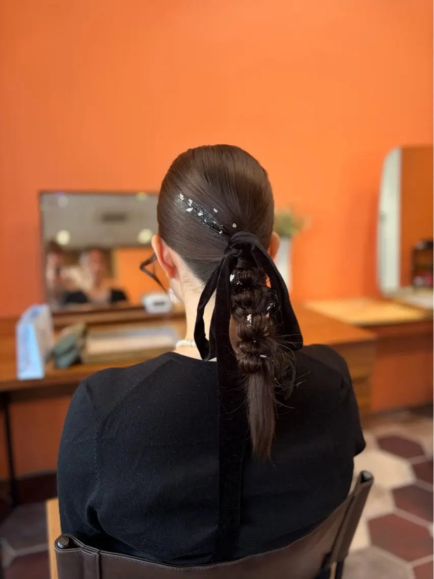 ロング ヘアセット 上島 未緒のヘアスタイル