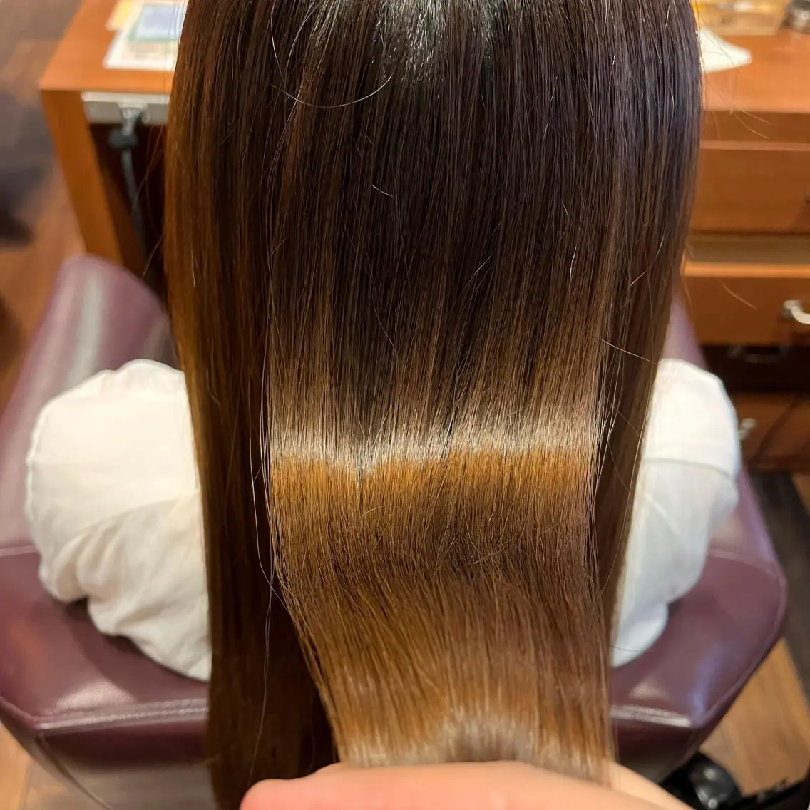 ロング ロング トリートメント よしだ しおりのヘアスタイル
