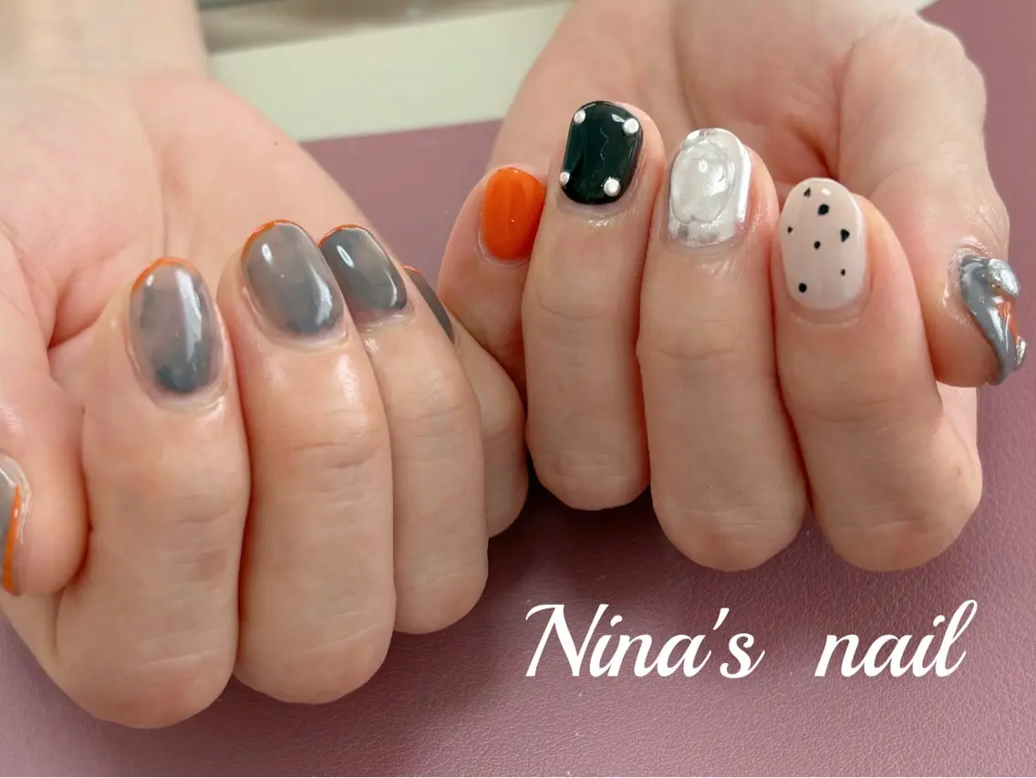 ネイル ハンドネイル Nina's nailのネイルデザイン