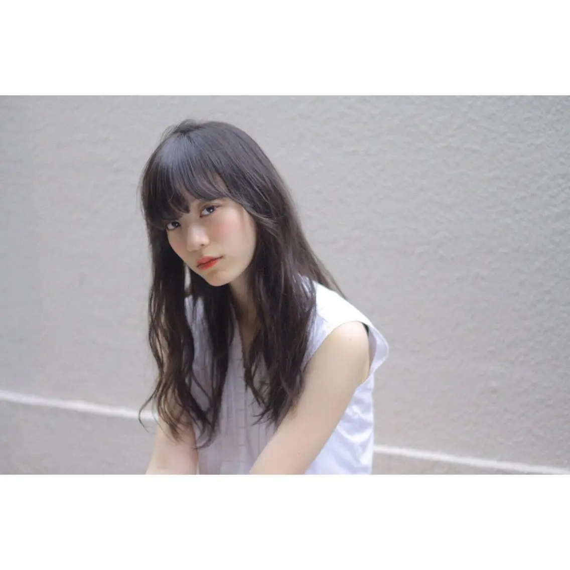 ロング 嶋佐 昌大 シマサマオのヘアスタイル