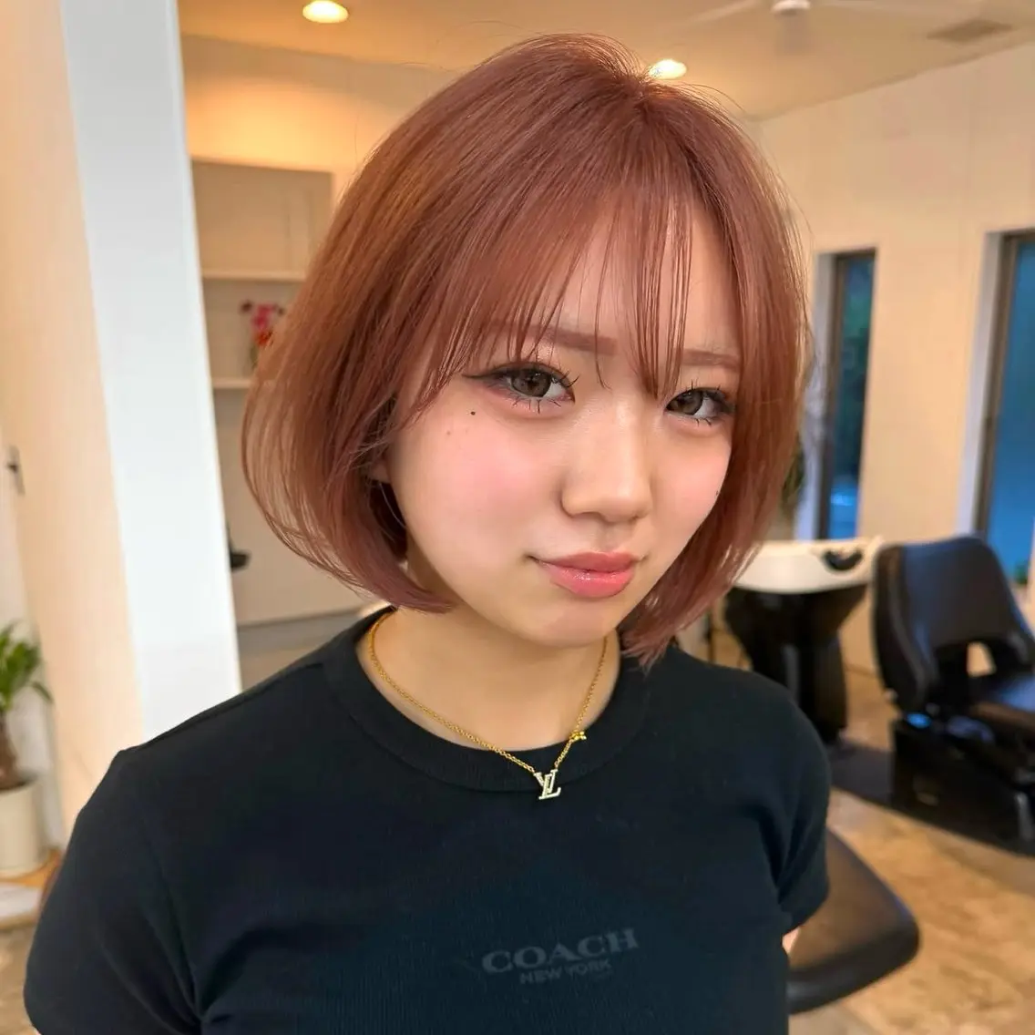 ミディアム 【新潟/ボブとカラー は僕】あいる🫧のヘアスタイル