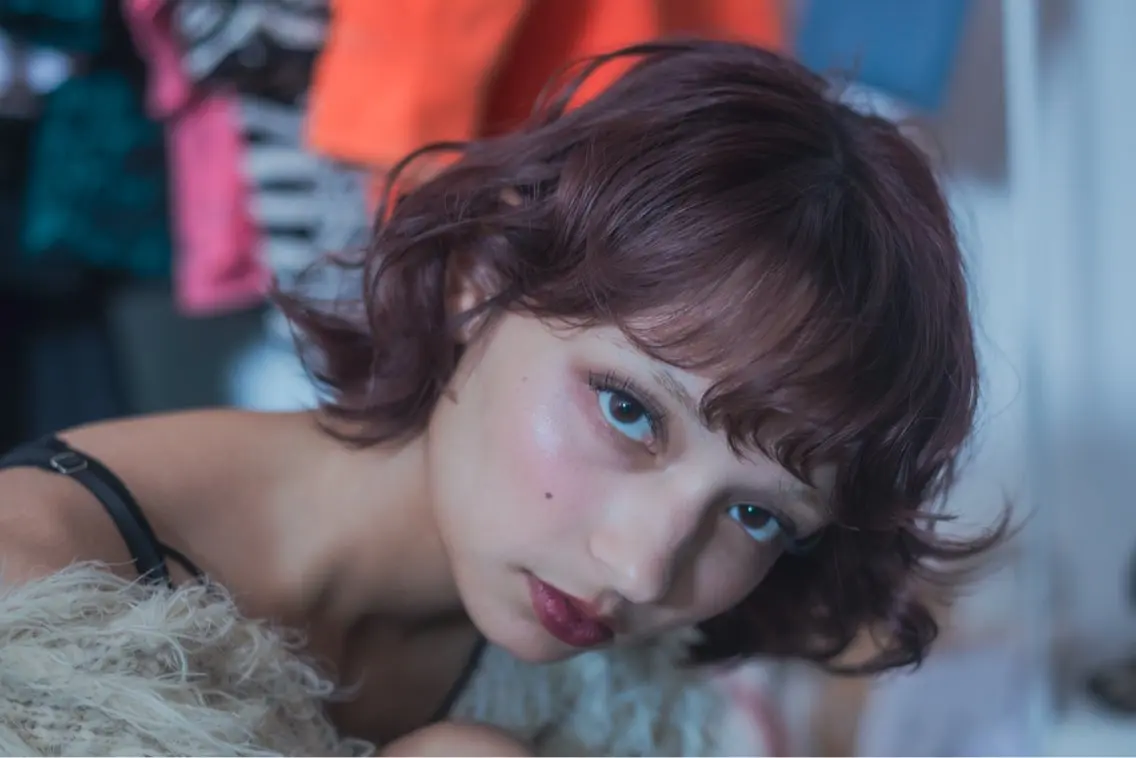 カラー ヘアカラー KUBO HADUKIのヘアスタイル