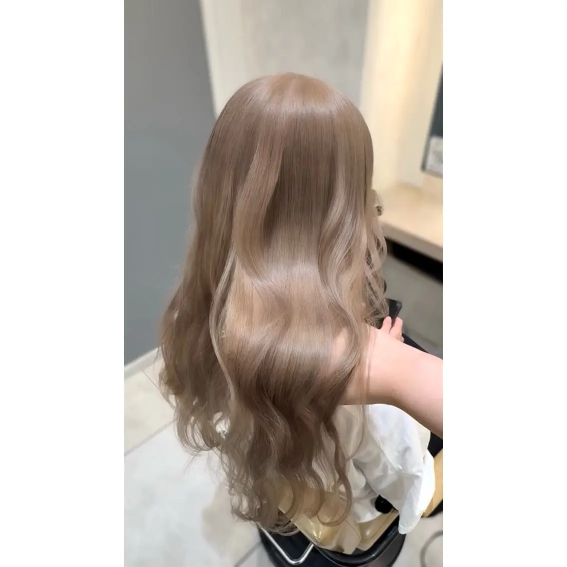 ロング カラー 自分ウケ最強ヘア🤍 ツダミウのヘアスタイル