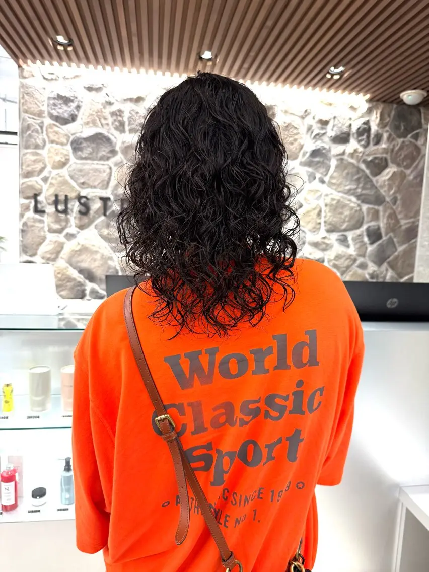 🌴MENS 🌴スパイラルパーマ&カット🌀の写真