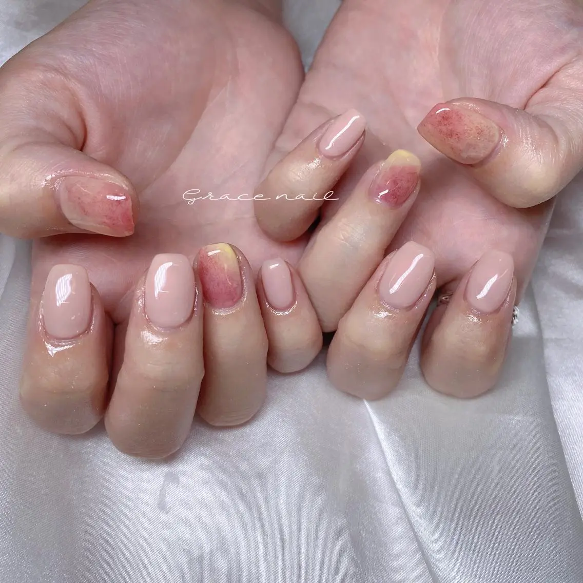ネイル ハンドネイル ☆*｡Grace Nail｡*☆のネイルデザイン