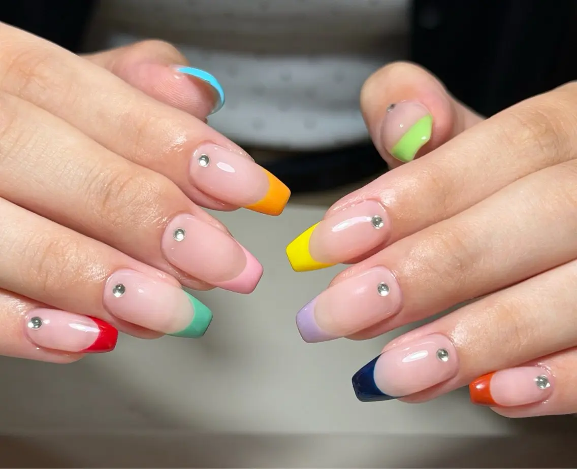 ネイル ハンドネイル ハンドケア 🍑 momo_nailのネイルデザイン