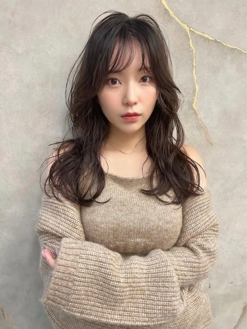 【🇰🇷ミニモ学割🇰🇷】似合わせカット🧡＋高保湿トリートメント🫧ボブ/レイヤーカット/ショート/韓国ヘアの写真