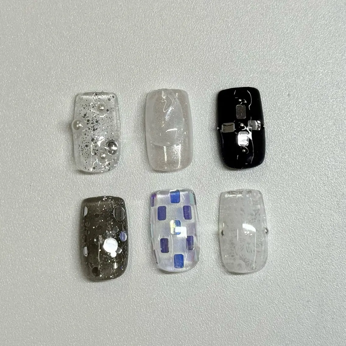 オフなし!ワンカラー➕1本アートの写真