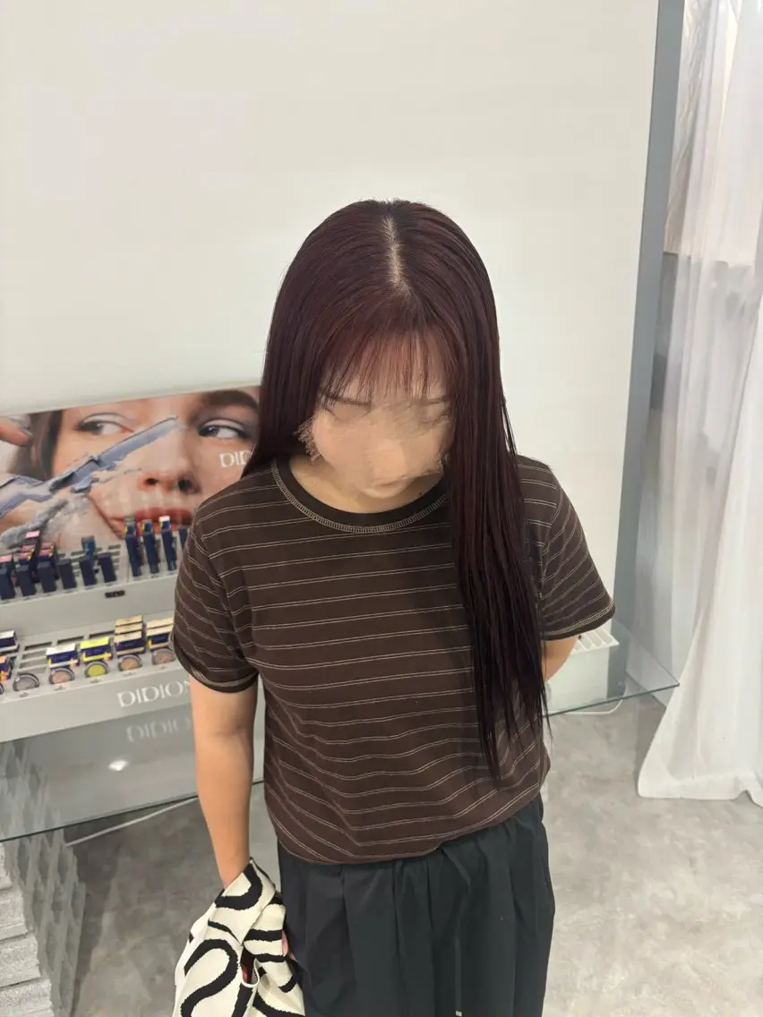 ロング カラー レッドカラー ヘアカラー HAIR774 / Chihiroのヘアスタイル