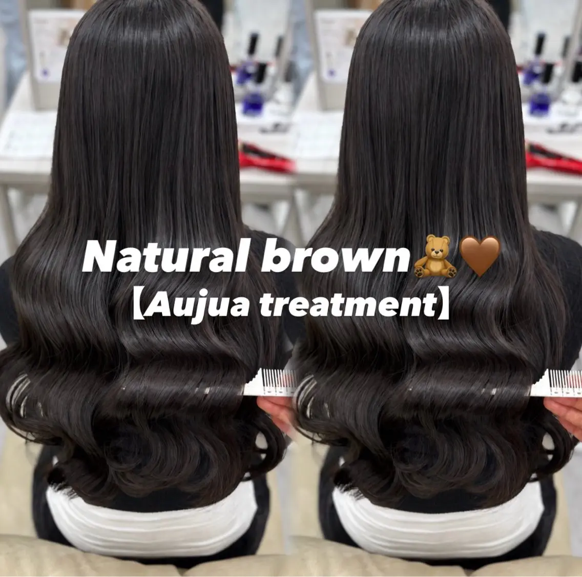 ロング カラー トリートメント ヘアカラー トリートメント coco ウナのヘアスタイル