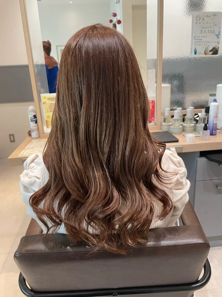 🌷【平日限定】カット+イノアカラー+オージュアトリートメントの写真